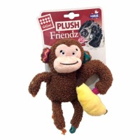 GiGwi Sesli Peluş Maymun Şeklinde Köpek Oyuncağı (16 cm)