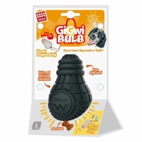 Gigwi Ödül Koyulabilen Ampul Şekilli Kauçuk Diş Kaşıyıcılı Köpek Oyuncağı Large (13 cm)