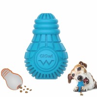 Gigwi Ödül Koyulabilen Ampul Şeklinde Kauçuk Köpek Diş Kaşıma Oyuncağı Small (8,5 cm)