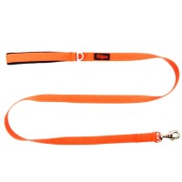 Luckypaw Kedi-Köpek Gezdirme Kayışı 2-140 cm (Neon Turuncu)