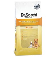 Dr.Sacchi Düşük Tahıllı Tavuklu Yetişkin Köpek Maması 12KG