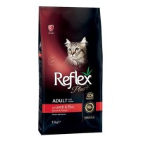 Reflex Plus غذای گربه بالغ با بره 15 کیلوگرم