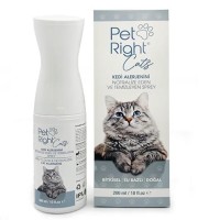 Pet Right Kedi Alerjenlerini Nötralize Eden ve Temizleyen Sprey 200ml - Kedi alerjinizden kurtulun