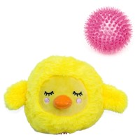 Eastland Öten Peluş Civciv Köpek Oyuncağı Çap 8.5 Cm