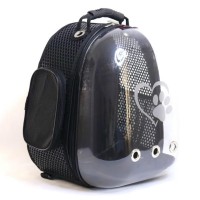 Migno Nexus Astronot Model Kedi Köpek Taşıma Çantası Siyah (44x34x32 cm)