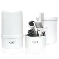 CatIt! Shorthair Grooming - Kısa Tüylü Kedilere Özel Tüy Bakım Seti (Tarak, Makas ve Fırça)