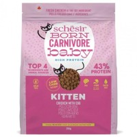 Schesir Born Carnivore (%43 Proteinli) Tavuklu ve Yumurtalı Tahılsız Yavru Kedi Maması 1,25KG
