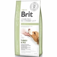 Brit Veterinary Diet DIABETS Diyabet Hastası Köpekler İçin Tahılsız Köpek Maması 12KG