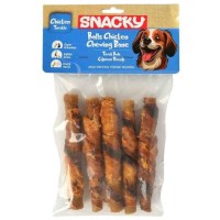 Snacky Füme Tavuk Rulo Köpek Ödül 5'li *7,5cm *100g