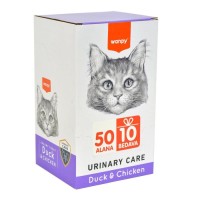 Wanpy Ördek-Tavuklu Kedi Ödülü 60X14 Gr (  Urinary Care ) 60'lı Kutu