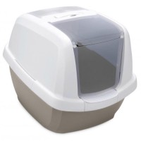 Imac Maddy Kapalı Kedi Tuvaleti 62x49.5x47.5cm (Bej)