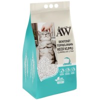 Animal World Extra Güçlü Sabun Kokulu 10 LT İnce Taneli Topaklanan Bentonit Kedi Kumu