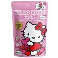 Hello Kitty غذای کنسروی بدون غلات گربه بالغ با بره 85 gr