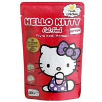 Hello Kitty Tahılsız Tavuklu Yavru Kedi Konservesi 85 gr