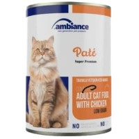Ambiance Kıyılmış Tavuklu Yetişkin Kedi Konservesi 415gr