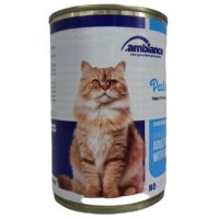 Ambiance Kıyılmış Somonlu Yetişkin Kedi Konservesi 415gr