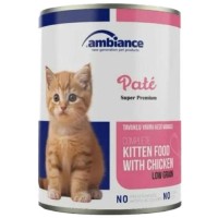 Ambiance Kıyılmış Tavuklu Yavru Kedi Konservesi 415gr
