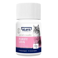 Beavis PURIFY URIN Kediler İçin İdrar Yolu Sağlığı Düzenleyici C Vitaminli Tablet 40 Lı