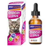 Zonaks Biotinix Premium Cat - Kediler İçin Tüy Dökülmesinde Etkili Biotin Takviyesi 50ml