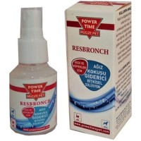 Power Time Resbronch Kedi ve Köpekler İçin Ağız Kokusu Giderici Solüsyon 50ml