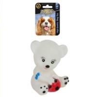 Doglife Beyaz Ayıcık Kopek Oyuncağı