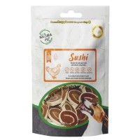 Eco Natura Pet Sushi Yumuşak Tavuk Etli Yuvarlak Köpek Ödülü 100 Gr