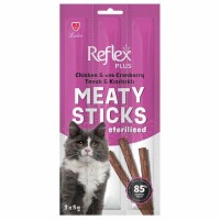 Reflex Tavuk Ve Kızılcıklı Kısırlaştırılmış Kedi Ödül Çubuğu 5 Gr 3 Adet