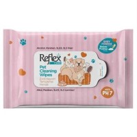 Reflex Care Evcil Hayvanlar İçin Çok Amaçlı Hijyenik Temizleme Havlusu 10lu