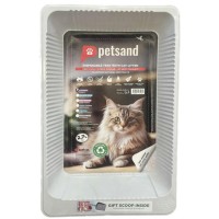 Pet Sand Seyahate Hazır Kum Kabı (Kumu İçerisinde Dahil)