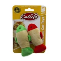 Catlife Kediler İçin İkili Renkli Balık Oyuncak