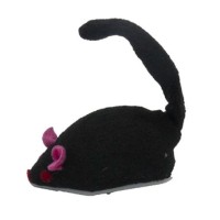 Catlife Süper Hızlı Çekçekli Tekerlekli Fare Kedi Oyuncağı 7cm