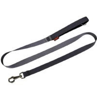 Mita Dayanıklı Köpek Gezdirme Tasması/Kayışı 2x120 Cm Antrasit