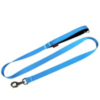 Mita Dayanıklı Köpek Gezdirme Tasması/Kayışı 2x120 Cm Turkuaz