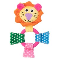 Eastland Lastik Halkalı Öten Peluş Aslan 20 Cm