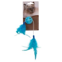 Eastland Tüylü Zilli Plastik Top Kedi Oyuncağı 4cm