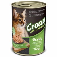 Crocus Parça Tavuk Etli Yavru Kedi Konservesi 400gr