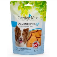 Garden Mix Somonlu Yuvarlak Köpek Ödülü 75 Gr