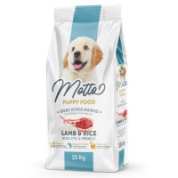 Motto Kuzulu ve Pirinçli Yavru 15 Kg Köpek Maması