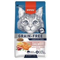 Wanpy Tahılsız Somonlu 1,5 Kg Yetişkin Kedi Maması