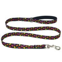Luckypaw Desenli Kedi-Köpek Gezdirme Kayışı 2-140 cm (Jelly Bean)