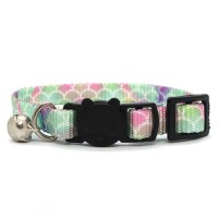 LuckyPaw Çıngıraklı Kedi Boyun Tasması 1x30cm (Bubbles)
