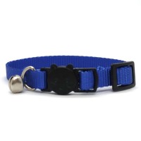 LuckyPaw Çıngıraklı Kedi Boyun Tasması 1x30cm (Sax Mavi)