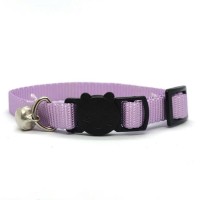 LuckyPaw Çıngıraklı Kedi Boyun Tasması 1x30cm (Lila)