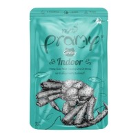 Pramy Indoor Sos İçinde Yengeçli ve Ton Balıklı Yetişkin Kedi Konservesi 70 Gr