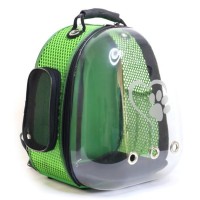 Migno Nexus Astronot Model Kedi Köpek Taşıma Çantası Yeşil (44x34x32 cm)
