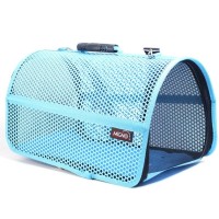 Migno Voyager Fileli Kedi Köpek Taşıma Çantası  Turkuaz (46x30x27 cm)