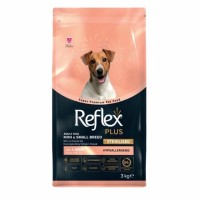 Reflex Plus Kuzu Etli Mini ve Küçük Irk KISIRLAŞTIRILMIŞ Köpek Maması 3 Kg