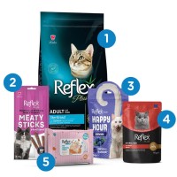 Reflex Plus Kısır Kedi Paketi (5Parça)