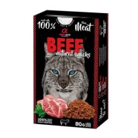 Alpha Spirit Doğal Atıştırmalık Kedi Ödül Maması Sığır Etli 80 gr