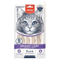 Wanpy Urinary Care Ördekli ve Tavuklu Krema Kedi Ödülü 5x14gr